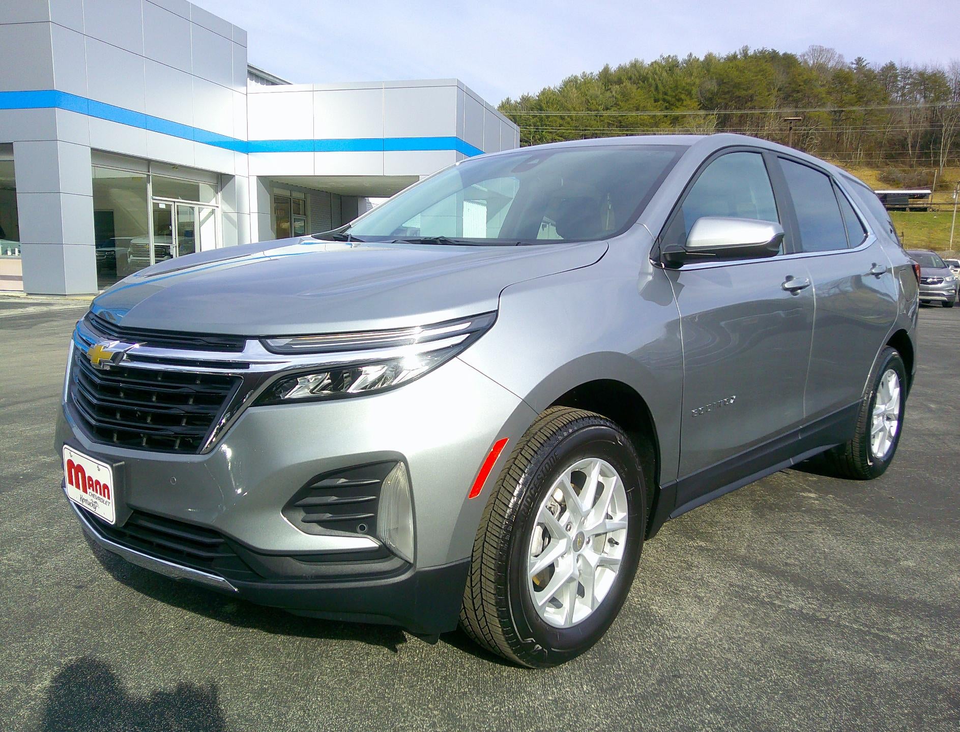 2024 Chevrolet Equinox LT in Sterling Gray Metallic — front three-quarter view