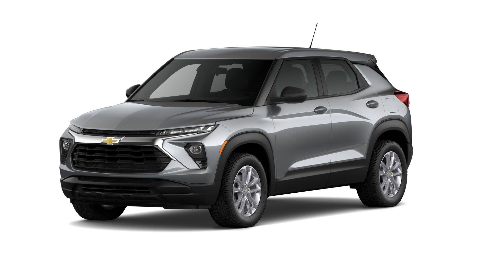 2026 Chevrolet Trailblazer LS in Sterling Gray Metallic — front three-quarter view