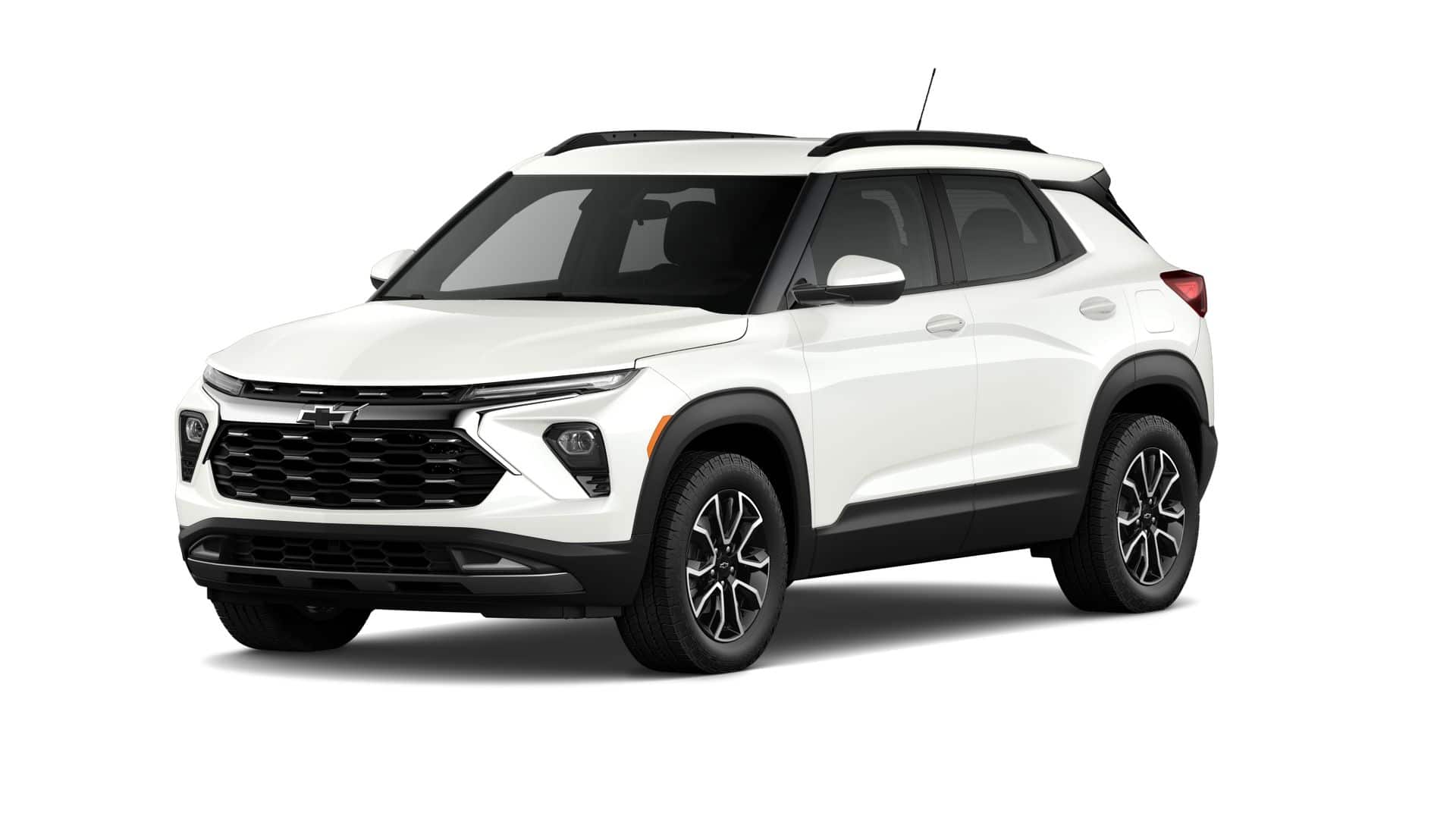 2026 Chevrolet Trailblazer ACTIV in Iridescent Pearl Tricoat — front three-quarter view